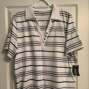 Alia ladies polo shirt. Size 1X. Brand new.